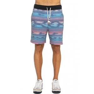 NEW SOL ANGELES mens madrugada short in blue multi